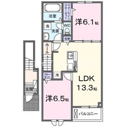 フィオーレ・カーサの物件間取画像